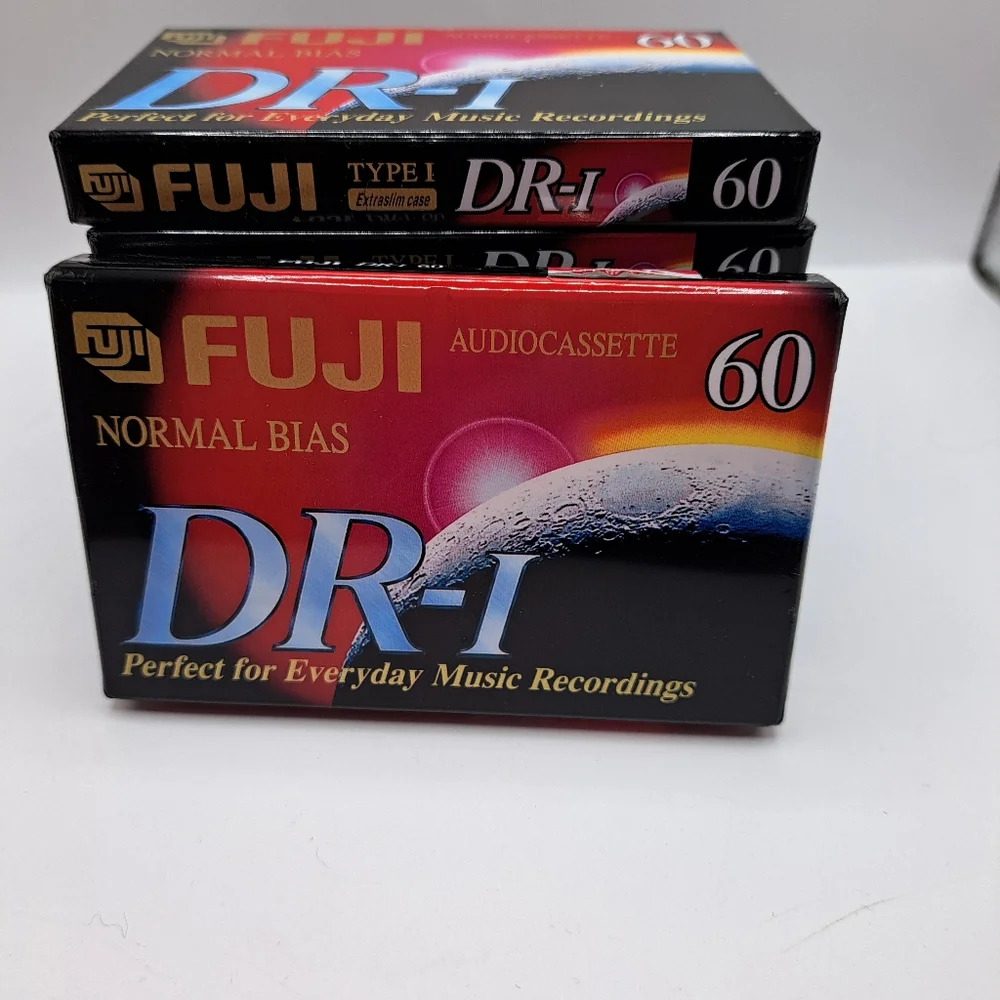 Fuji Blank Cassette Tapes - Set of 7